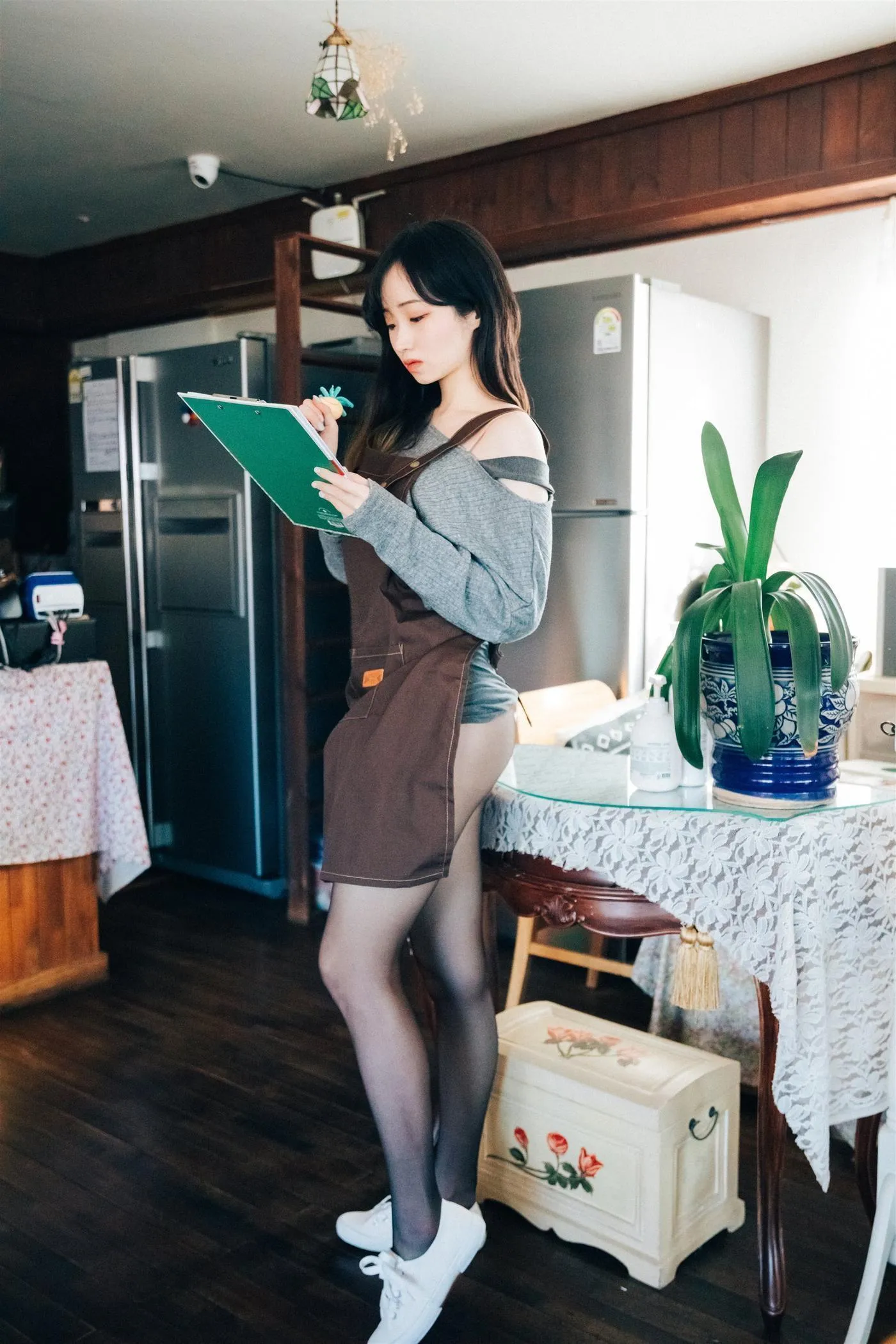 Bambi밤비 – NO.88 [Loozy] Cafe Alba[23] [47P]插图7